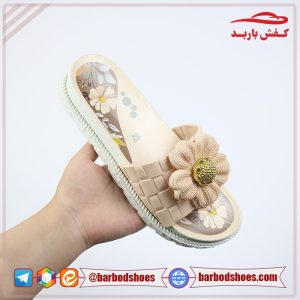 خرید دمپایی پلاستیکی زنانه مدل نیلوفر