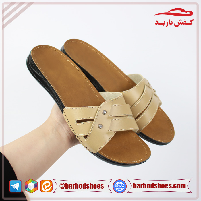 خرید دمپایی زنانه مدل نگین