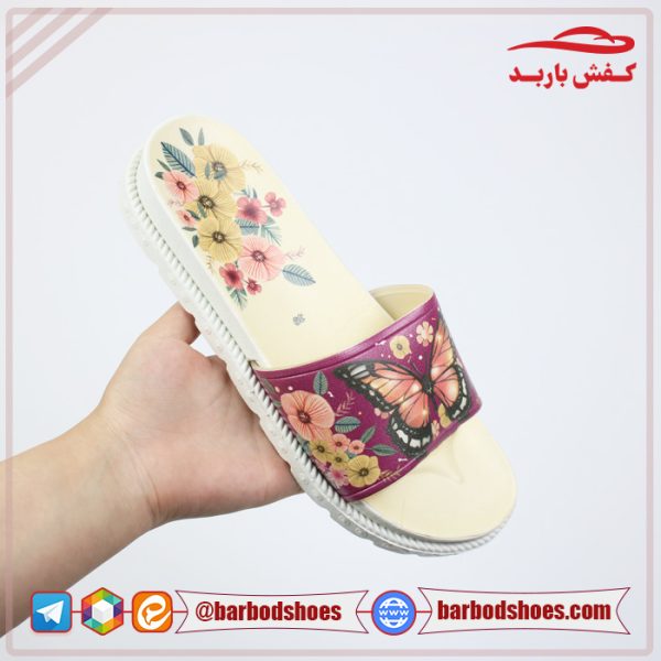 فروش عمده دمپایی زنانه مدل مرجان 2