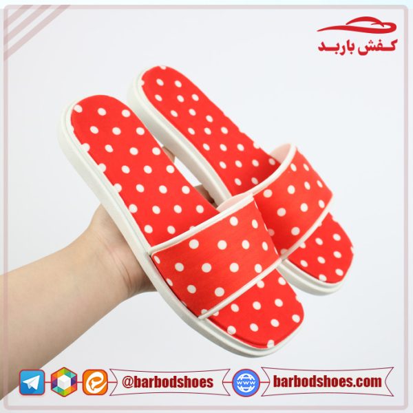 خرید دمپایی دخترانه مدل توپی