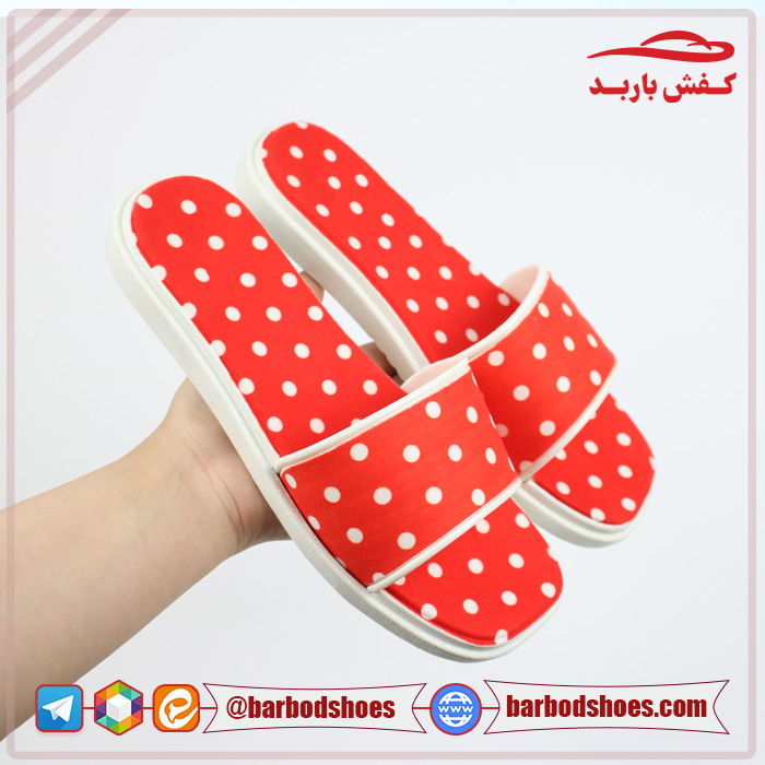 خرید دمپایی دخترانه مدل توپی