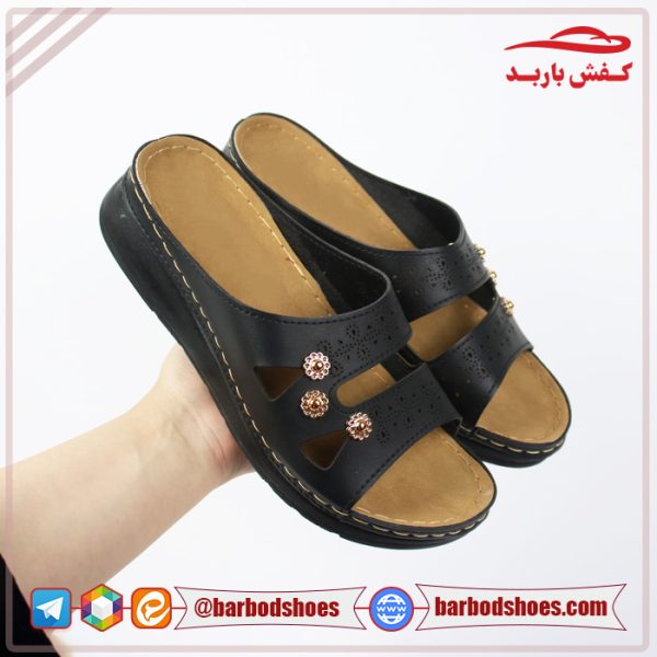 خرید دمپایی زنانه مدل گلرخ