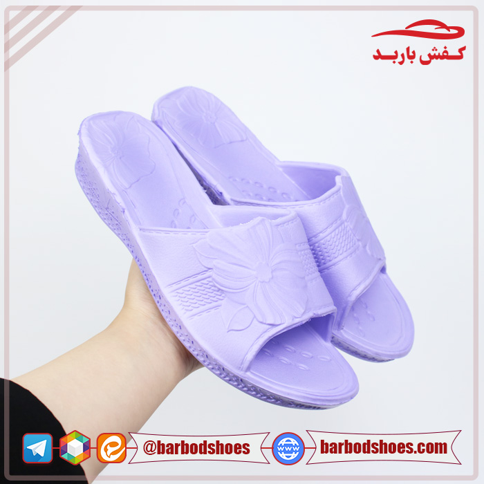 دمپایی پلاستیکی ارزان مدل سوسن