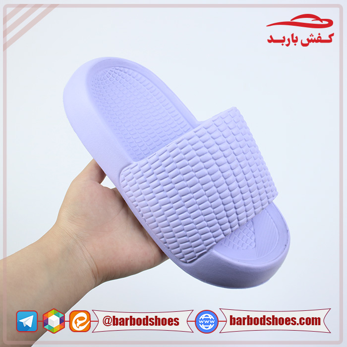 حراجی ارزان دمپایی پلاستیکی زنانه مدل پاپکورن
