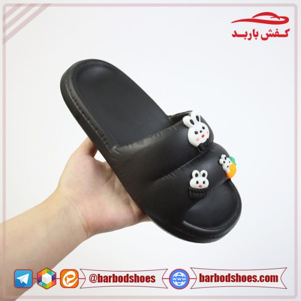 قیمت دمپایی شیک میانه مدل هانی استیکردار
