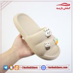 خرید عمده دمپایی جدید مدل هانی استیکر دار