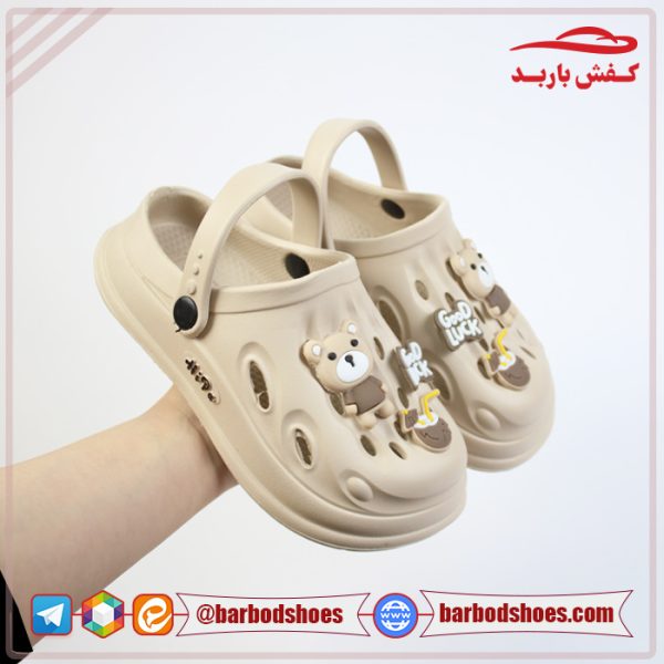 خرید دمپایی زنانه مدل کراکس خرسی