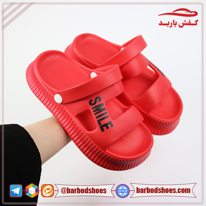 حراجی دمپایی پلاستیکی زنانه مدل آماندا چاپدار