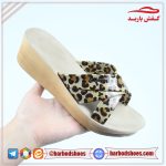 قیمت عمده دمپایی زنانه مدل پلنگی گد A3