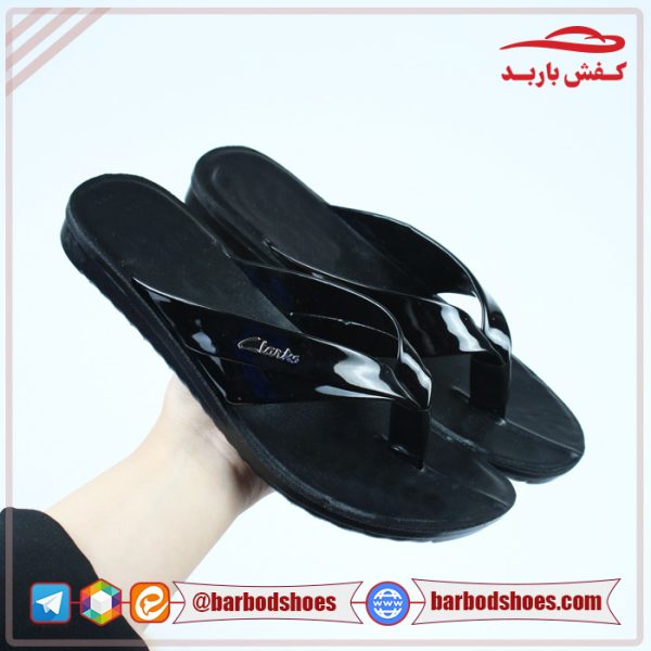 دمپایی زنانه شیک ورنی مدل انگشتی کد c6