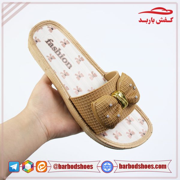 قیمت عمده دمپایی زنانه مدل مرجان کفی دار