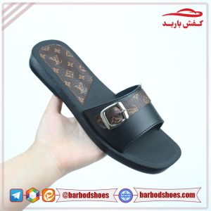 خرید دمپایی زنانه روفرشی مدل ال وی