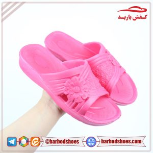 خرید دمپایی پلاستیکی زنانه مدل گل