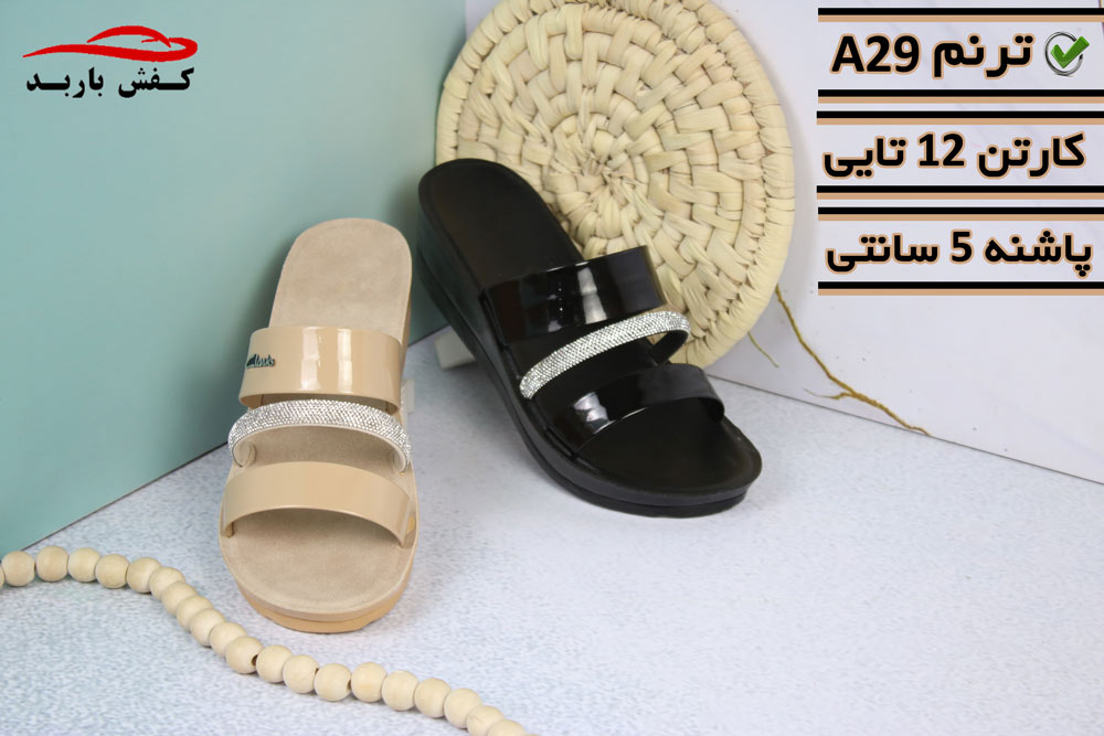 دمپایی مجلسی زنانه پاشنه دار