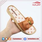 خرید دمپایی زنانه پلاستیکی مدل مرجان کفی دار