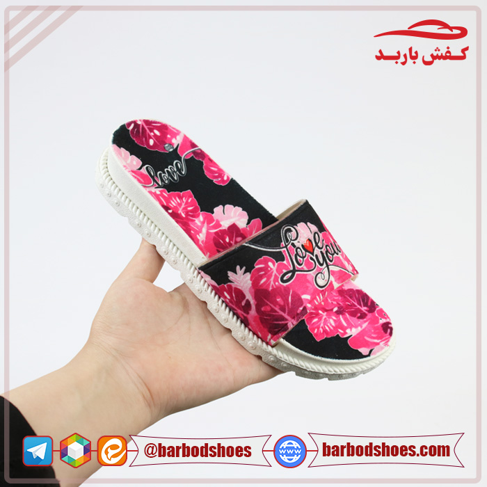 خرید دمپایی زنانه عمده مدل مخمل