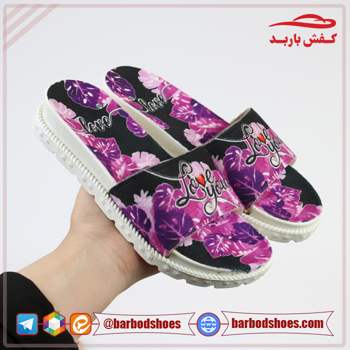 خرید دمپایی زنانه عمده مدل مخمل