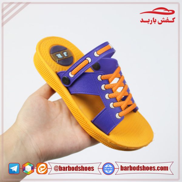 خرید دمپایی پسرانه پلاستیکی مدل کیاشا