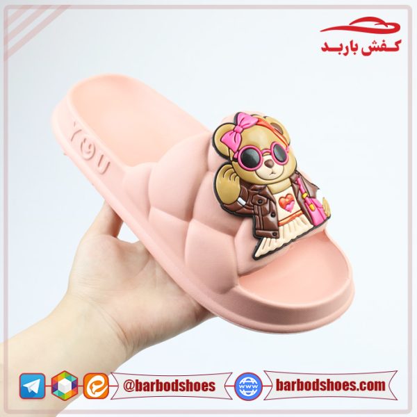 قیمت عمده دمپایی زنانه فانتزی مدل خرس با کلاس