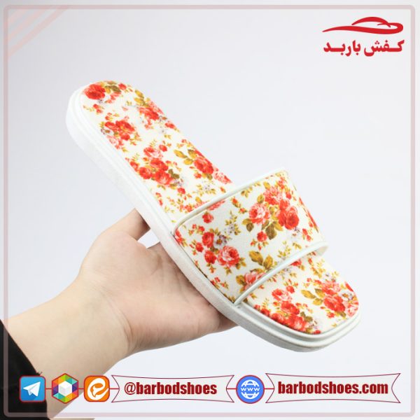 خرید دمپایی زنانه پلاستیکی مدل رز