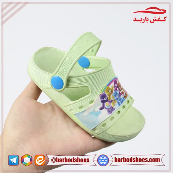 خرید دمپایی بچگانه پلاستیکی مدل رکاب دار
