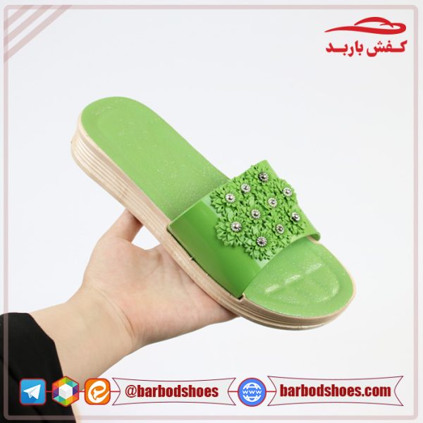خرید دمپایی دخترانه روفرشی مدل طراوت