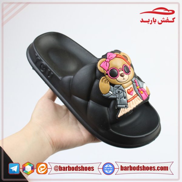 خرید دمپایی زنانه فانتزی مدل خرس با کلاس