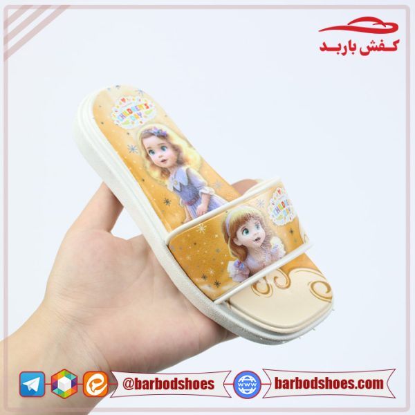 خرید دمپایی دخترانه عمده مدل عروسکی دیزنی