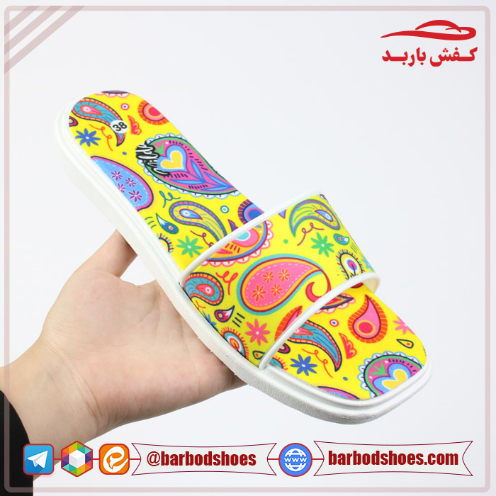 قیمت عمده دمپایی زنانه پلاستیکی مدل اسلیمی