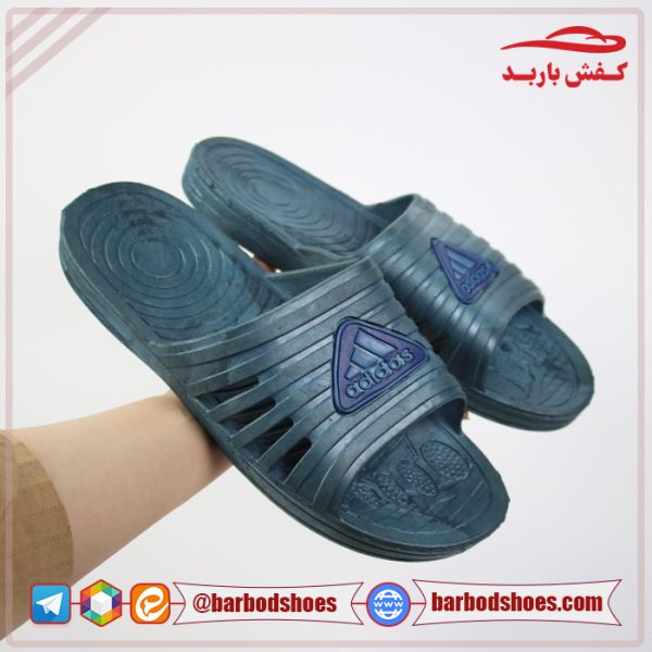 خرید دمپایی پلاستیکی عمده مدل آدیداس ژله ای