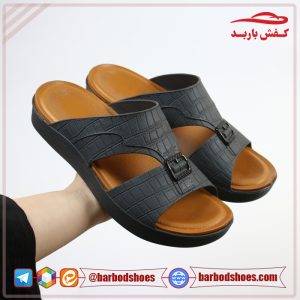 خرید دمپایی پلاستیکی مردانه مدل المطراش کد 102