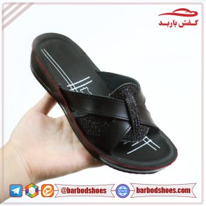 خرید عمده دمپایی زنانه مدل بهار شنی