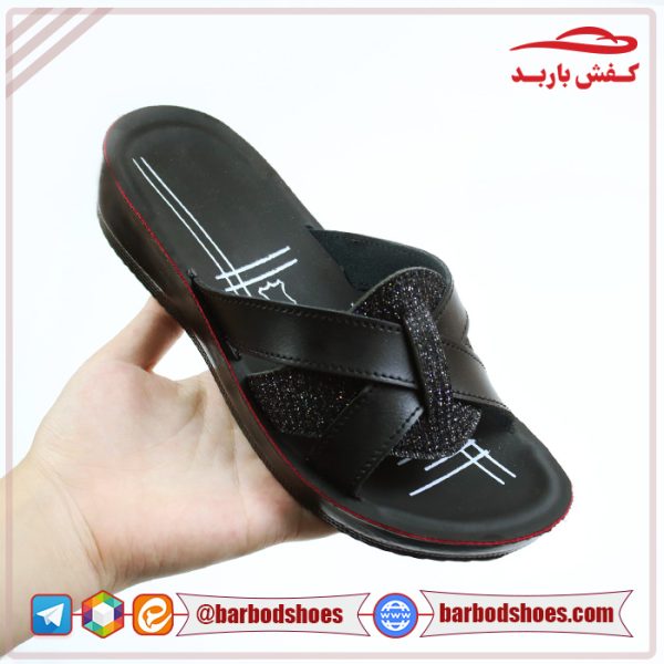 خرید عمده دمپایی زنانه مدل بهار شنی