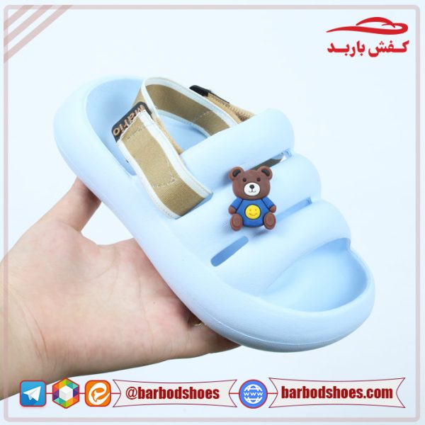 خرید دمپایی پلاستیکی بچگانه مدل پم پم