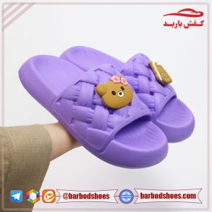 خرید عمده دمپایی زنانه پلاستیکی مدل ژینا خرسی