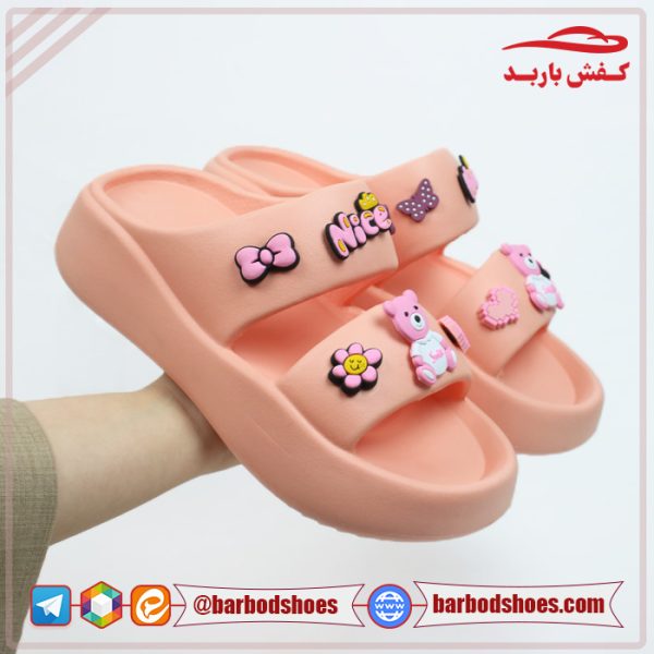 فروش عمده دمپایی پلاستیکی مدل ژاکلین