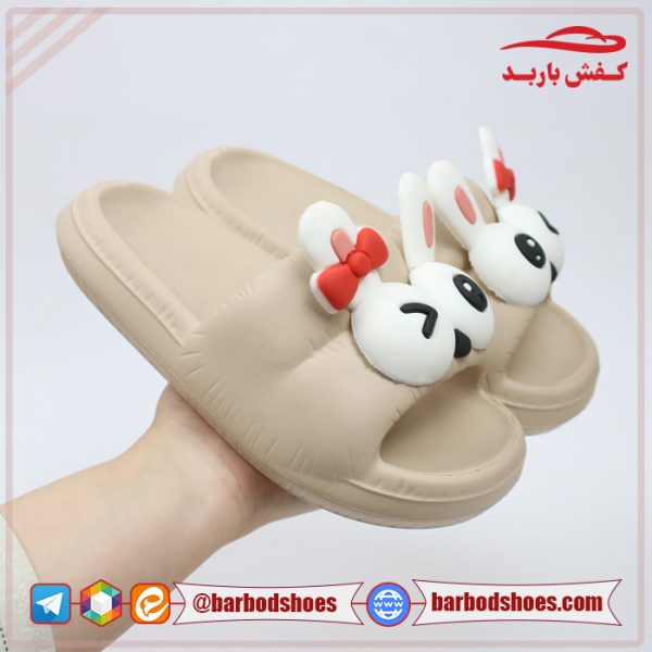 خرید دمپایی دخترانه پلاستیکی مدل رونا