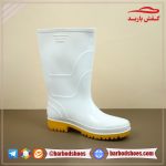 قیمت چکمه پلاستیکی ساق کوتاه مدل کف زرد