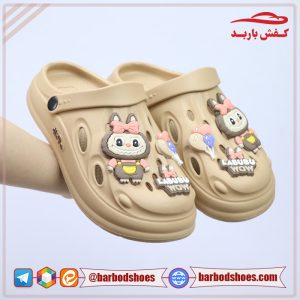 خرید دمپایی عروسکی دخترانه مدل لبوبو