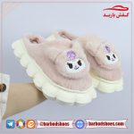 خرید دمپایی پشمی زنانه مدل اوزاکا کرومی