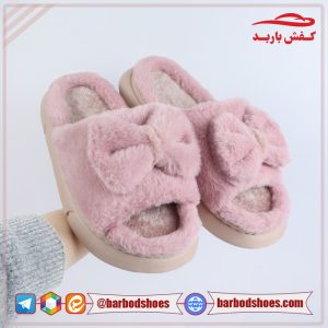 خرید دمپایی پولیشی مدل پاپیون بهار