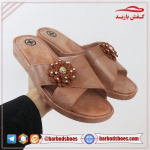 قیمت عمده دمپایی مدل گلرخ