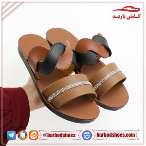 خرید دمپایی زنانه مدل گندم