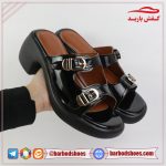 خرید دمپایی زنانه مدل هانا پاشنه دار