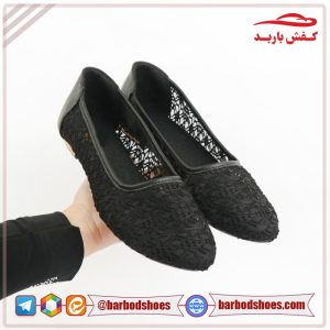کفش کالج زنانه عمده مدل گیپوری ساده