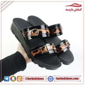 خرید دمپایی مجلسی مدل مارال پلنگی